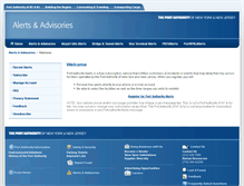 Tablet Screenshot of airportinfoalerts.com